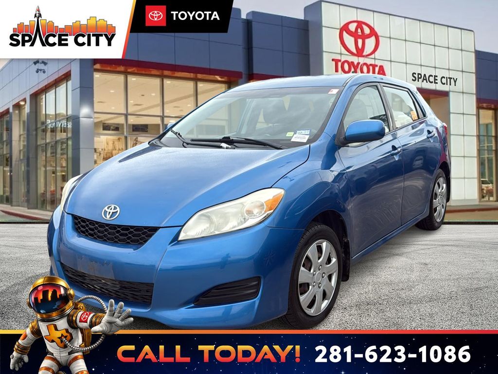 Blue Streak 2009 Toyota Matrix FWD Hatchback Front-Wheel Drive 4-Speed Automatic