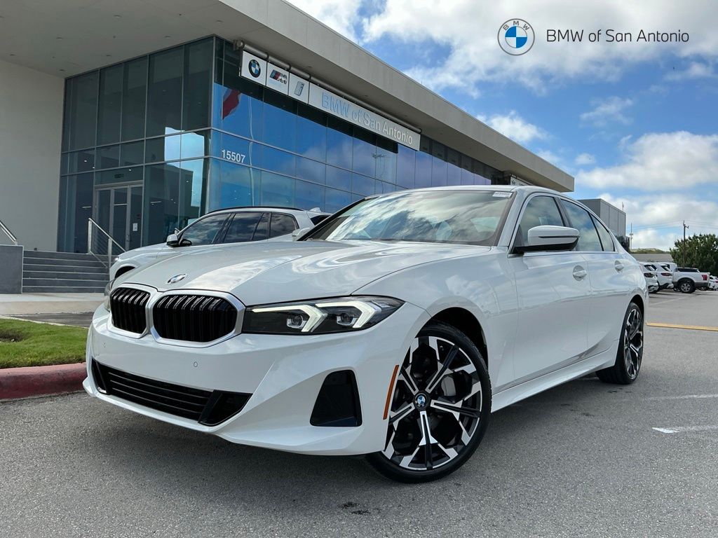 Alpine White 2025 BMW 3 Series Sedan Rear-Wheel Drive 8-Speed Automatic