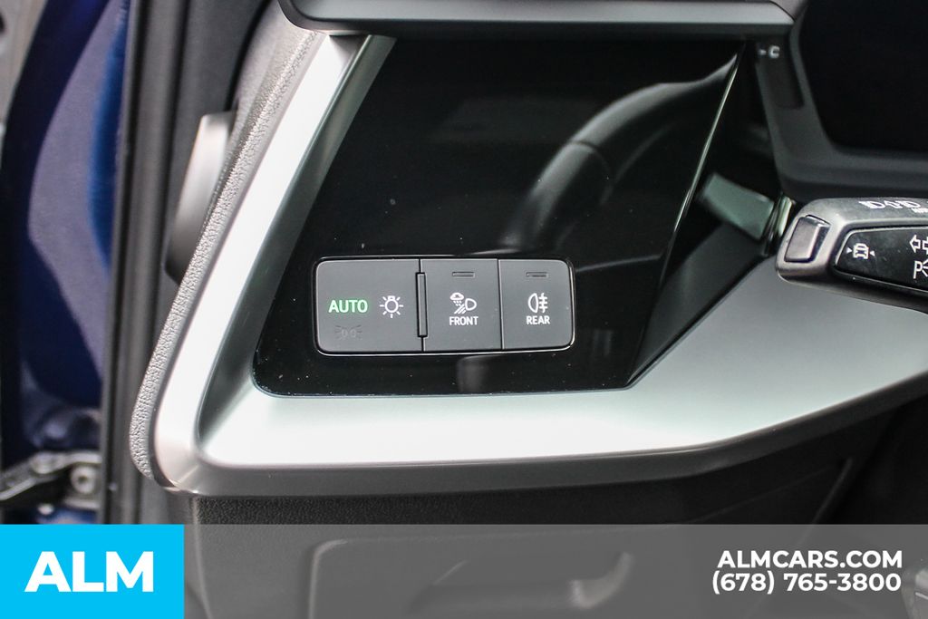 Used 2024 Blue Audi 40 Premium image 23