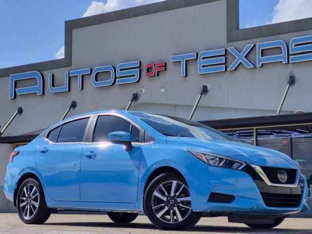 Aspen White TriCoat Pearl 2021 Nissan Versa SV FWD Sedan Front-Wheel Drive Continuously Variable Transmission