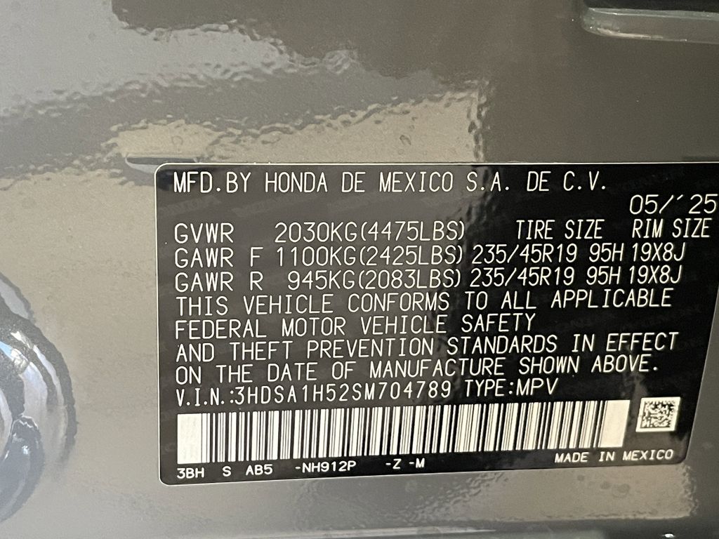 new 2025 Acura ADX car, priced at $38,406