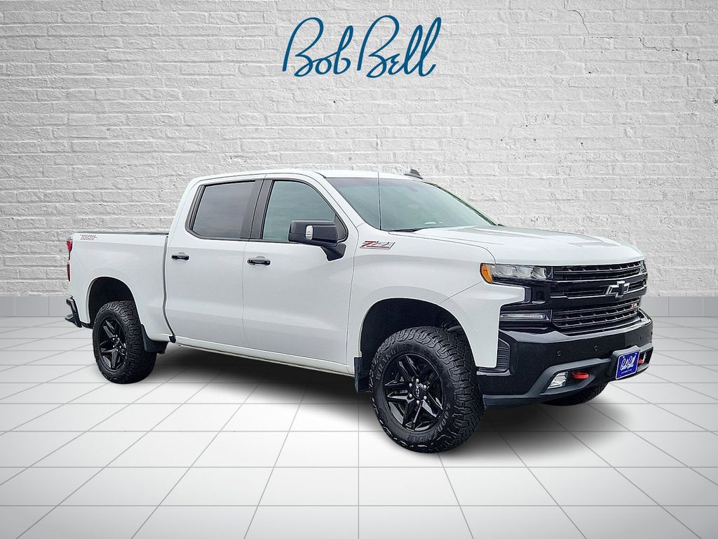 Summit White 2020 Chevrolet Silverado 1500 Pickup Truck Four-Wheel Drive