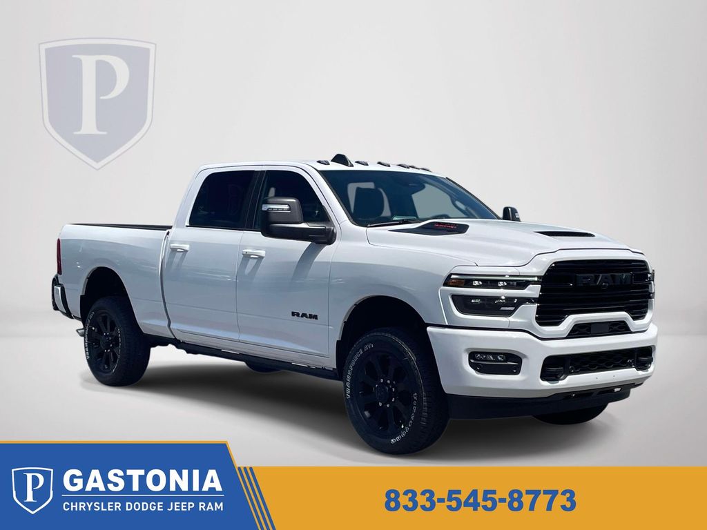 Bright White Clearcoat 2026 RAM 2500 Pickup Truck Four-Wheel Drive 8-Speed Automatic
