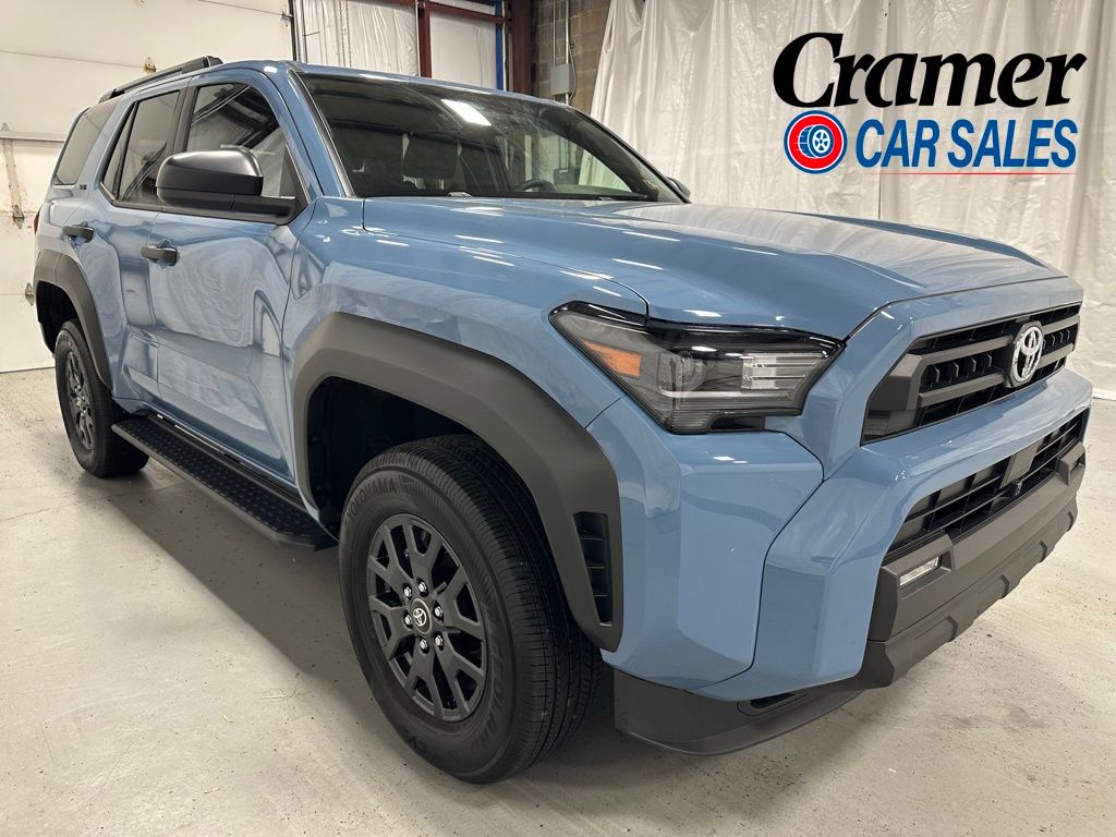 Heritage Blue 2025 Toyota 4Runner SR5 4WD SUV / Crossover Four-Wheel Drive 8-Speed Automatic