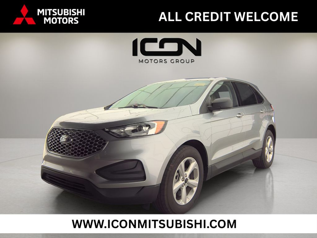 Silver Metallic 2024 Ford Edge SUV / Crossover All-Wheel Drive Automatic