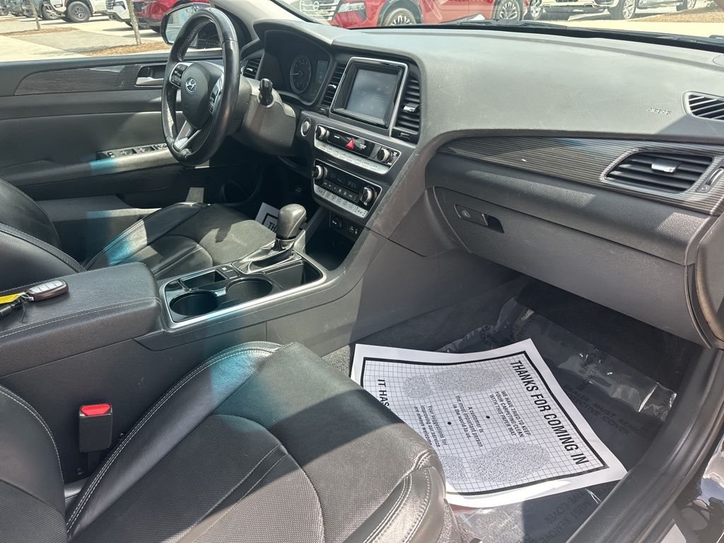 2018 Phantom Black Hyundai Sonata Limited FWD Sedan