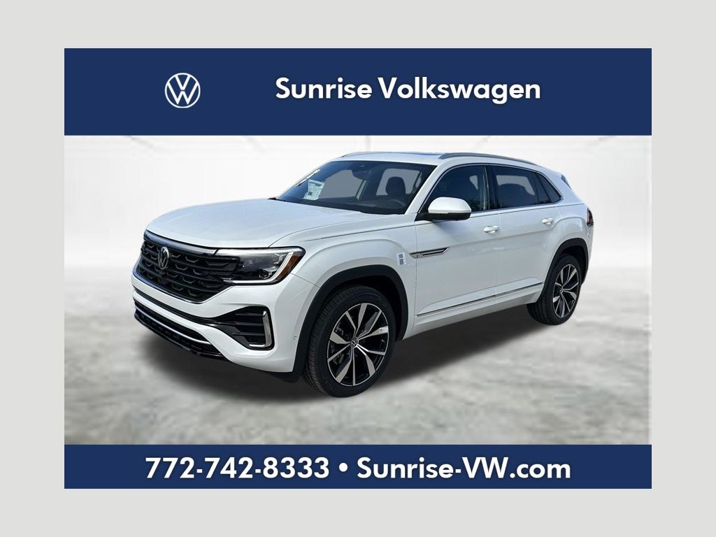 Opal White 2026 Volkswagen Atlas Cross Sport SUV / Crossover All-Wheel Drive 8-Speed Automatic