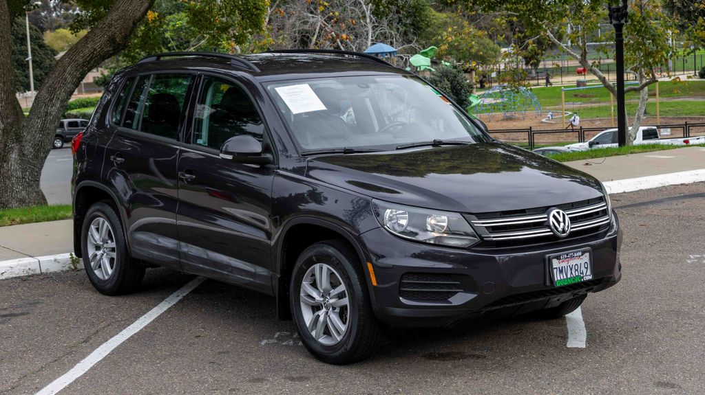 Used 2016 Volkswagen Tiguan S 4D Sport Utility
