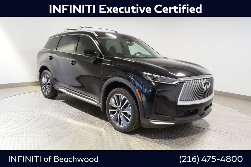 Mineral Black 2026 INFINITI QX60 Luxe AWD SUV / Crossover All-Wheel Drive 9-Speed Automatic