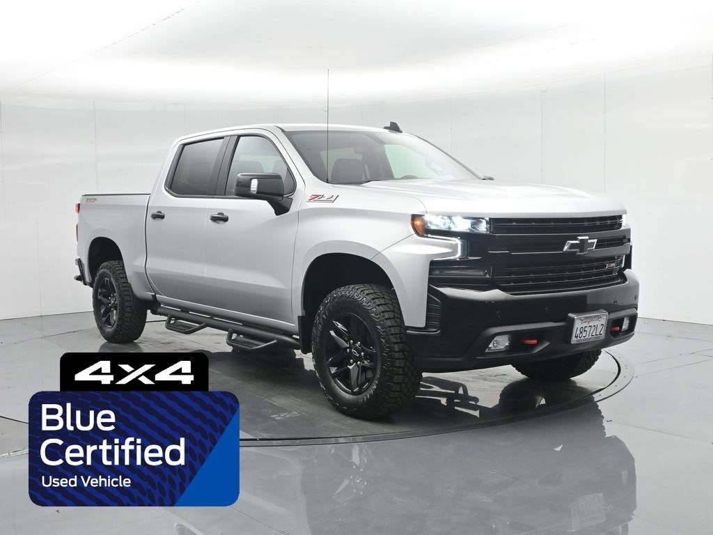 Pre-Owned 2019 Chevrolet Silverado 1500 LT Trail Boss 4D Crew Cab