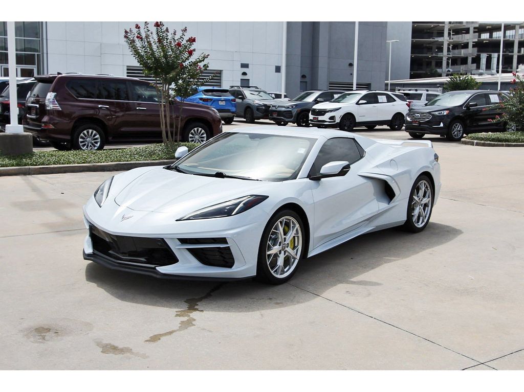 2021 Chevrolet Corvette Stingray White at Classic Chevrolet Galveston