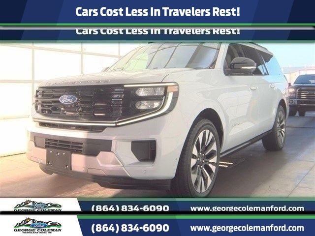 Silver Metallic 2025 Ford Expedition SUV / Crossover Four-Wheel Drive Automatic
