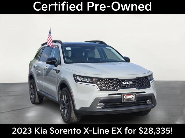 Wolf Gray 2023 Kia Sorento SUV / Crossover All-Wheel Drive 8-Speed Dual Clutch