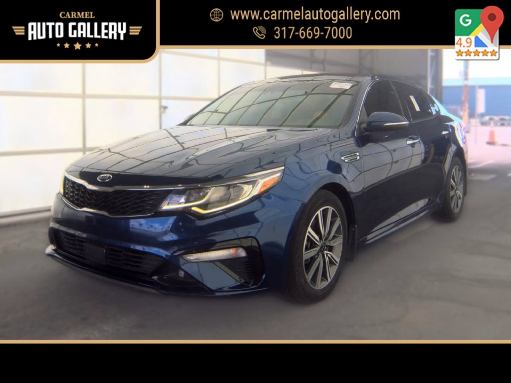 Horizon Blue 2020 Kia Optima Sedan Front-Wheel Drive 7-Speed Automatic