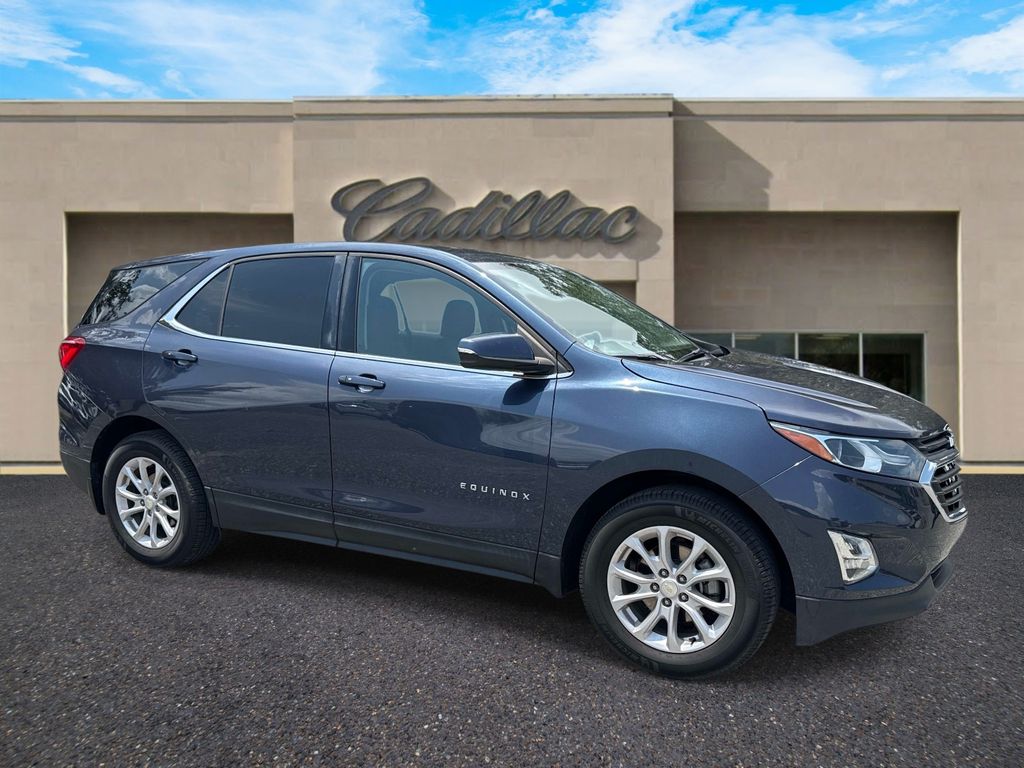 Blue Metallic 2018 Chevrolet Equinox SUV / Crossover Front-Wheel Drive 6-Speed Automatic Overdrive