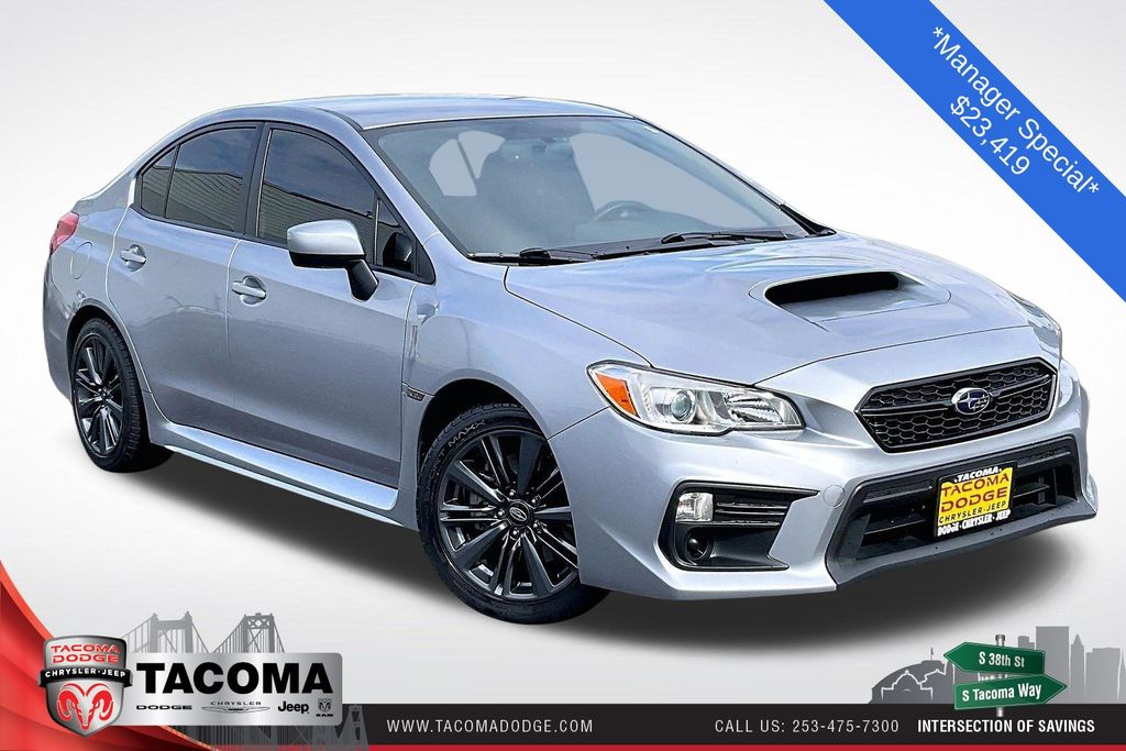 Ice Silver Metallic 2021 Subaru WRX AWD Sedan All-Wheel Drive 6-Speed Manual