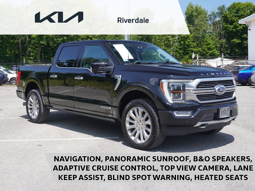 Agate Black Metallic 2021 Ford F-150 Pickup Truck Four-Wheel Drive Automatic