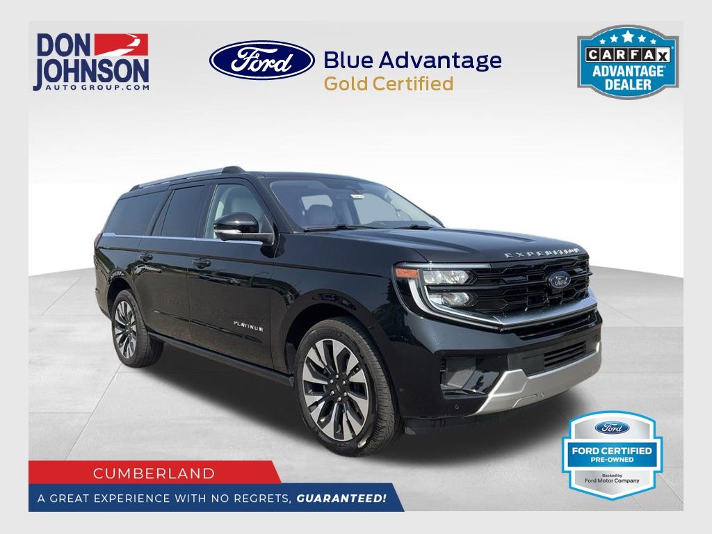 Black Metallic 2025 Ford Expedition SUV / Crossover Four-Wheel Drive Automatic