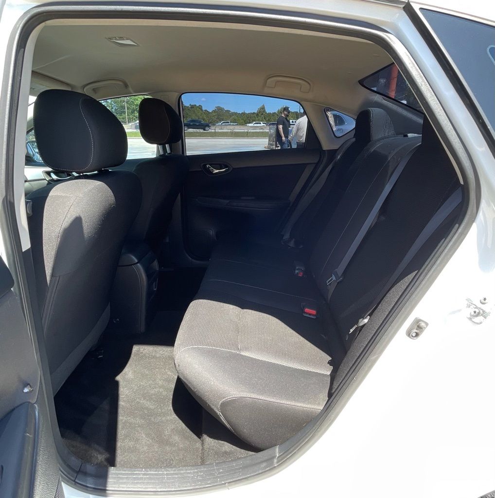 2019 Nissan Sentra S White at Bravo Nissan
