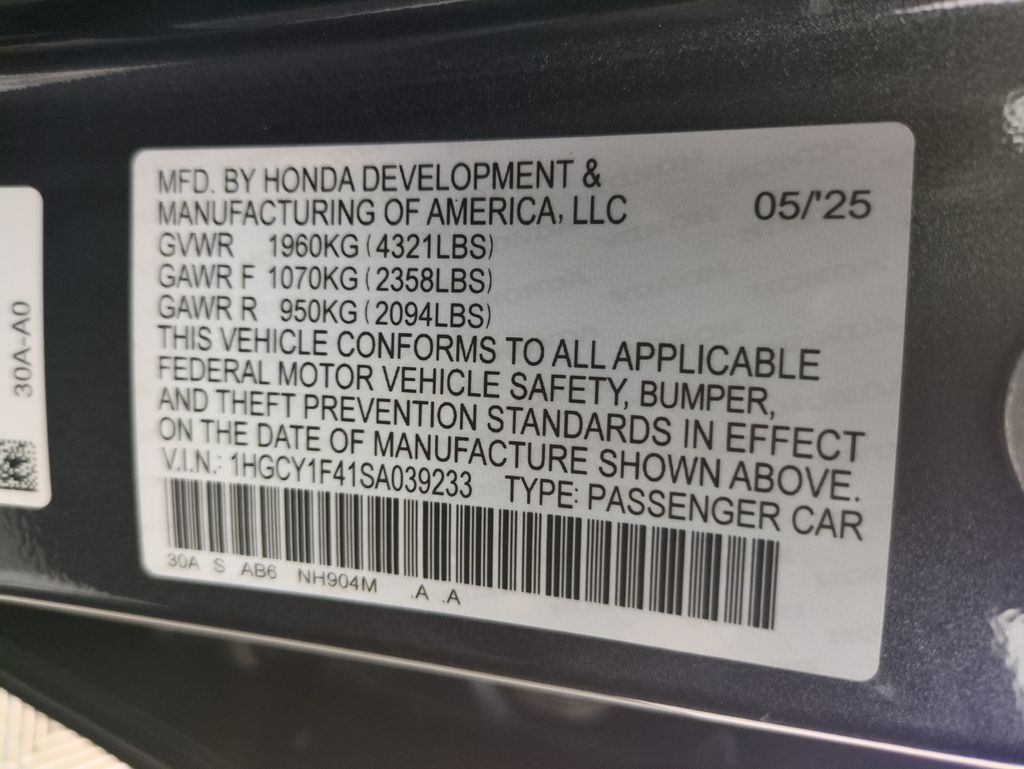 New 2025 Honda Accord For Sale in Fort Wayne, IN