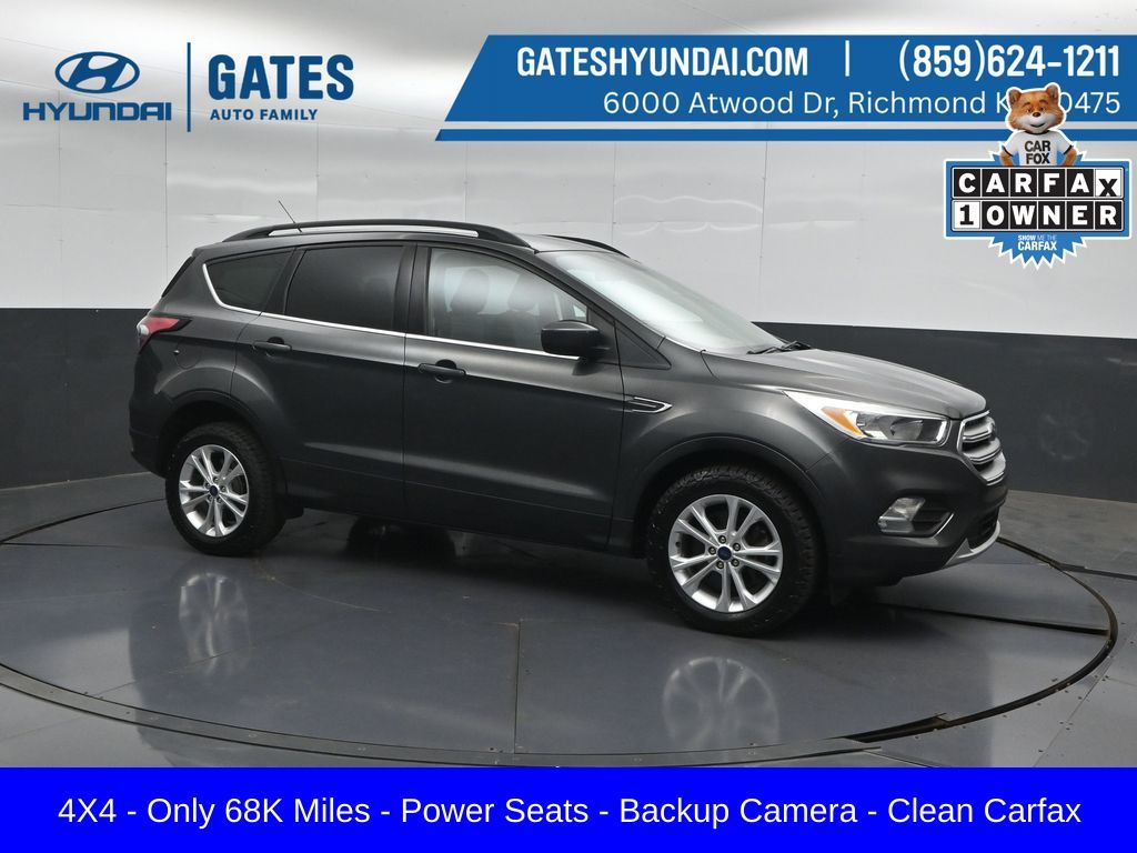 Gray (Magnetic Metallic) 2018 Ford Escape SUV / Crossover All-Wheel Drive 6-Speed Automatic