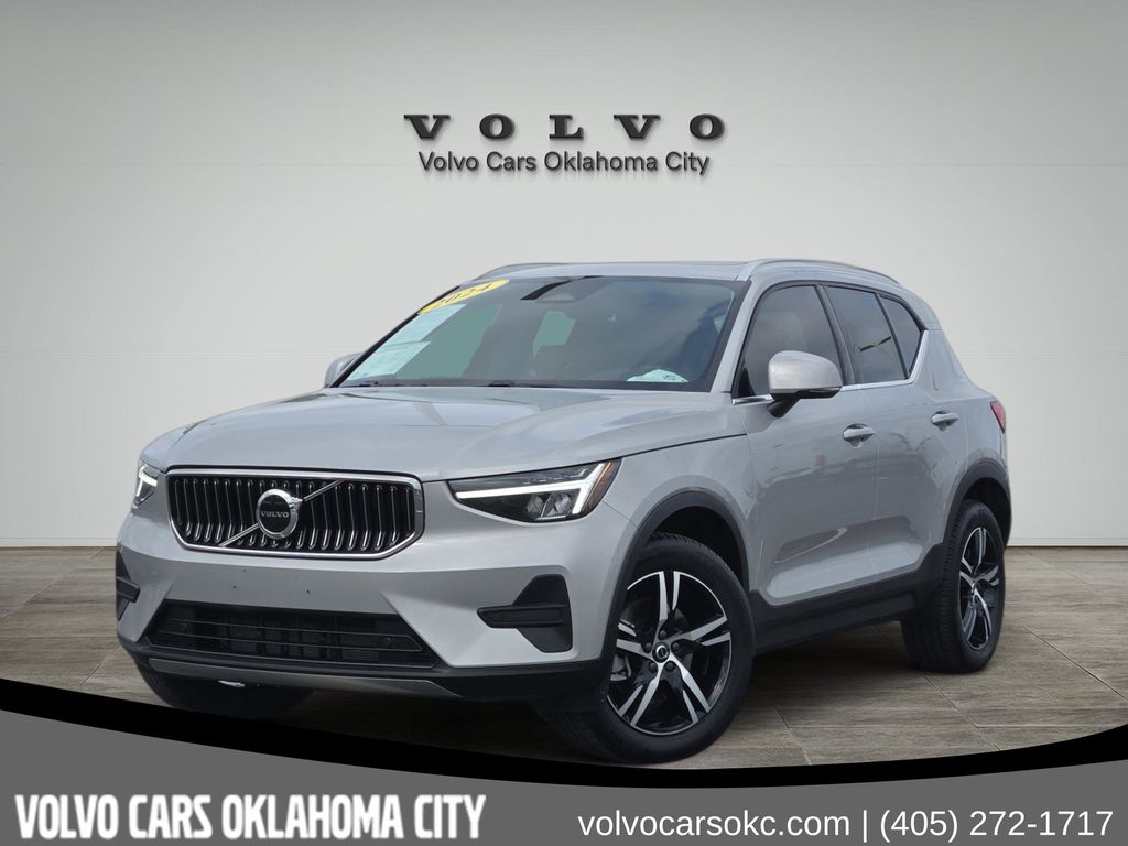 Silver Dawn Metallic 2025 Volvo XC40 SUV / Crossover All-Wheel Drive Automatic