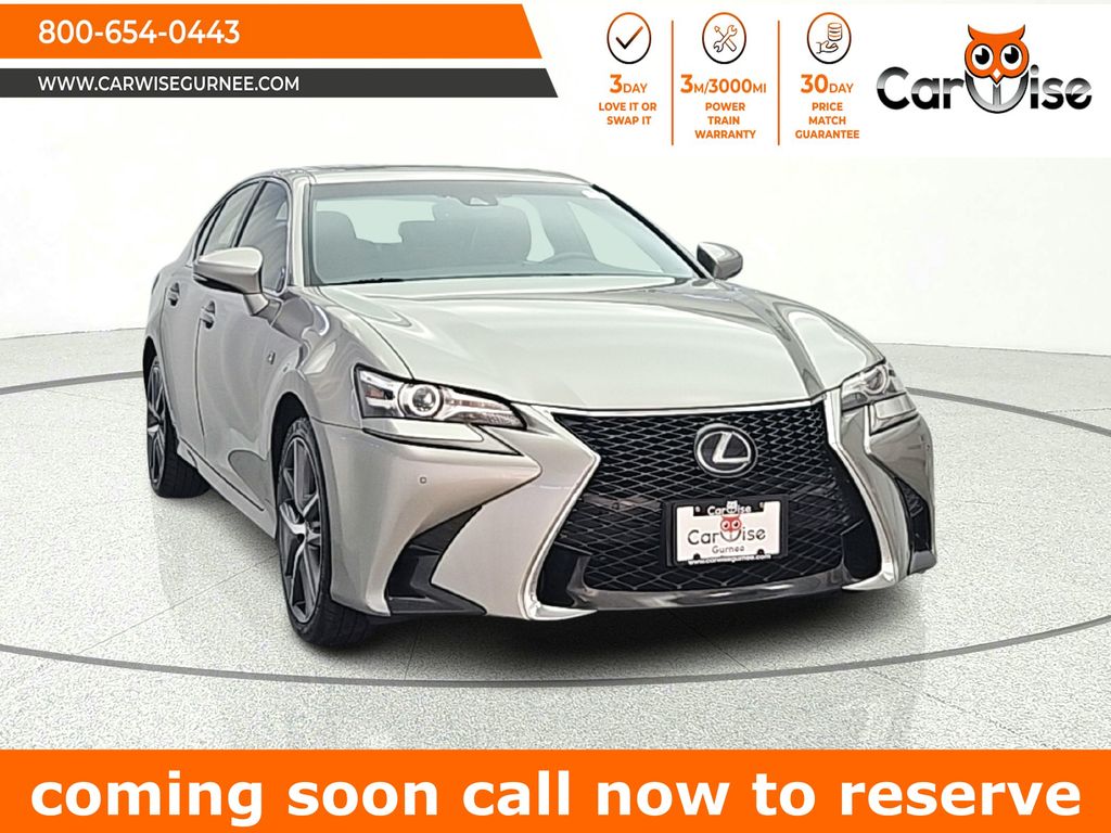 Silver 2018 Lexus GS 350 F Sport AWD Sedan All-Wheel Drive 6-Speed Automatic