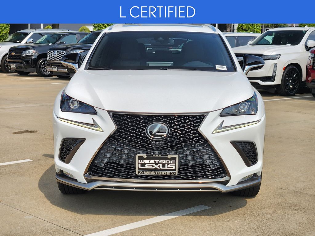 2021 Lexus NX 300 F Sport White at DeMontrond Mazda