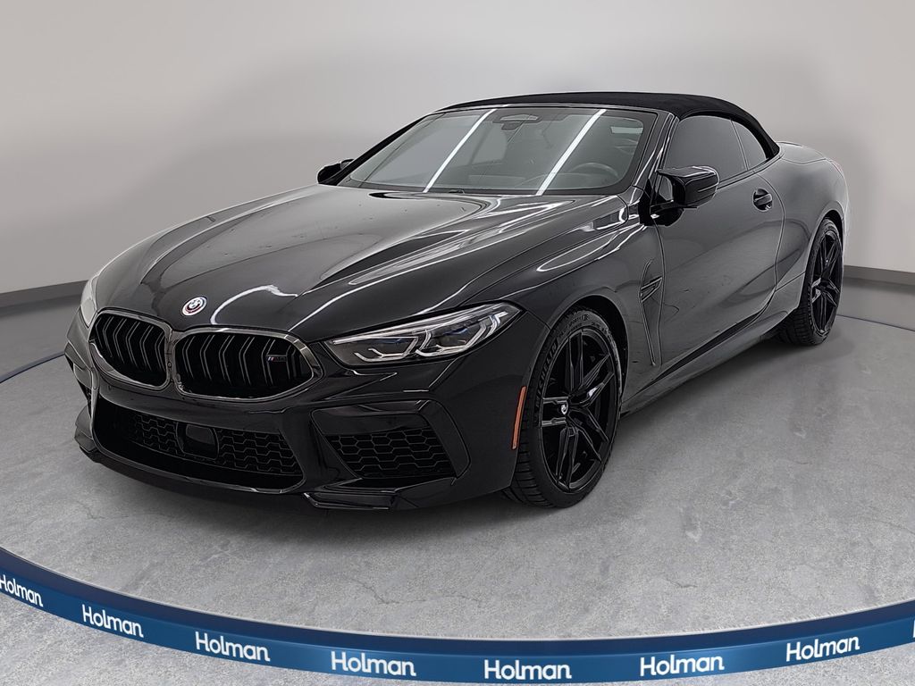 Black Sapphire Metallic 2023 BMW M8 Competition Convertible AWD Convertible All-Wheel Drive 8-Speed Automatic