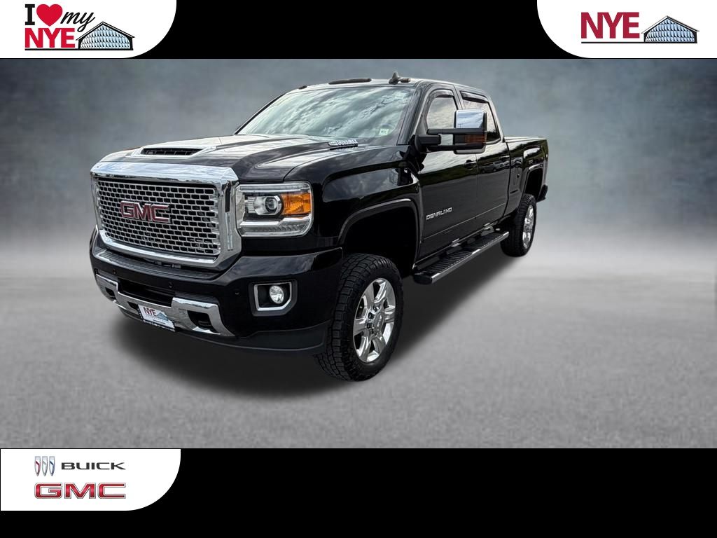 Onyx Black 2017 GMC Sierra 2500HD Pickup Truck Four-Wheel Drive 6-Speed Automatic