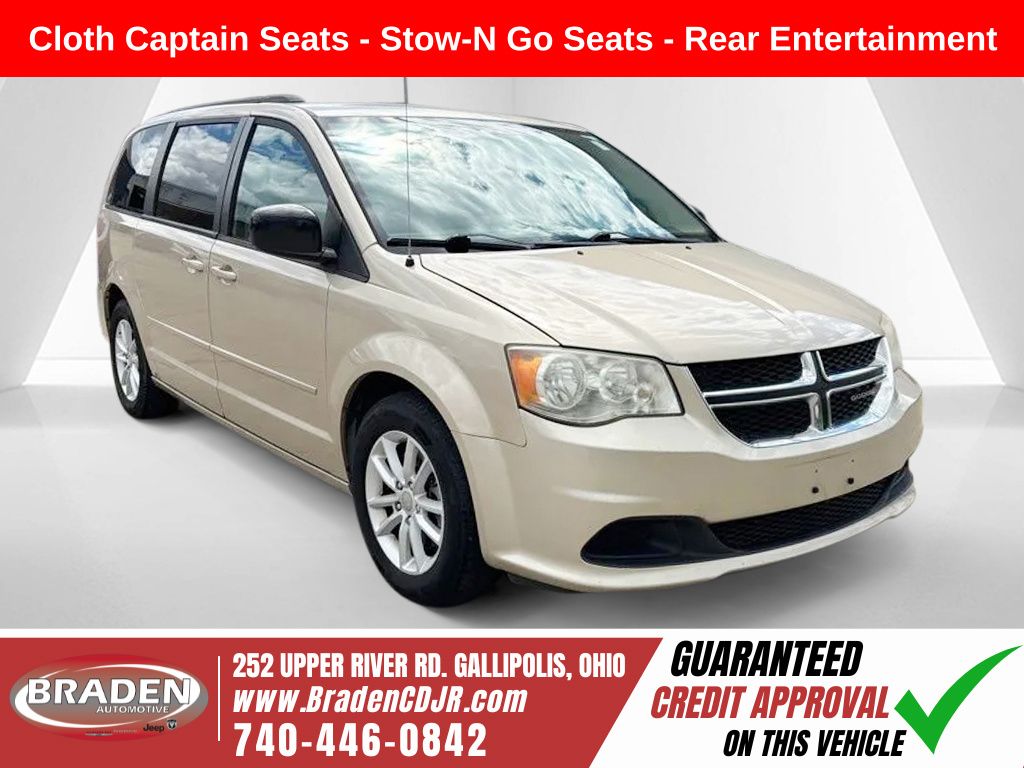 Cashmere/Sandstone Pearlcoat 2014 Dodge Grand Caravan Minivan Front-Wheel Drive 6-Speed Automatic