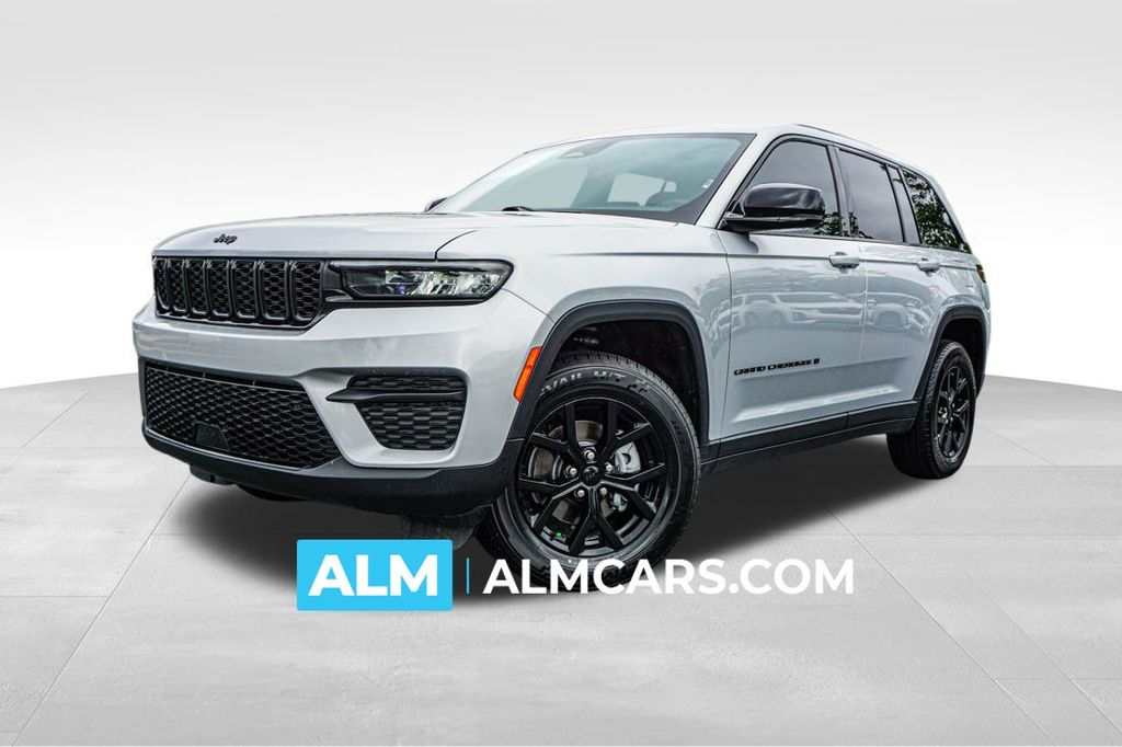 Silver Zynith 2025 Jeep Grand Cherokee SUV / Crossover Four-Wheel Drive 8-Speed Automatic