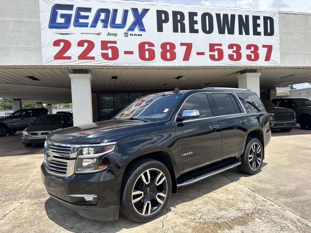 Black 2020 Chevrolet Tahoe SUV / Crossover 4X2 6-Speed Automatic Overdrive
