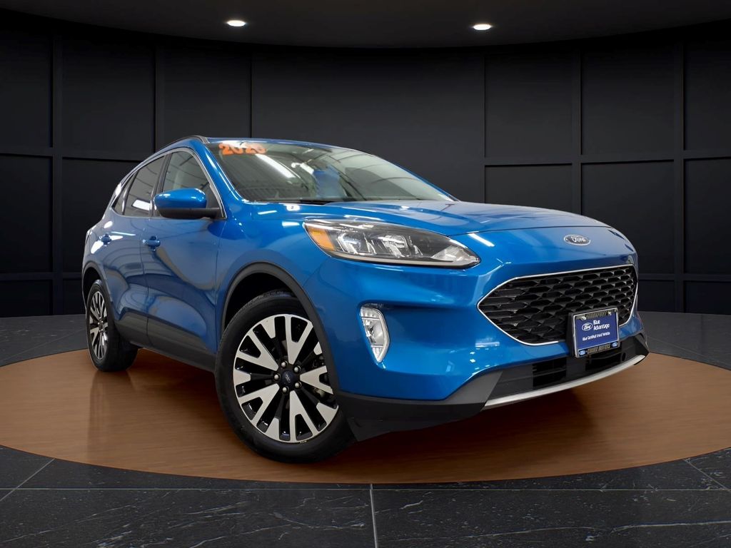 Blue Metallic 2020 Ford Escape SUV / Crossover All-Wheel Drive 8-Speed Automatic