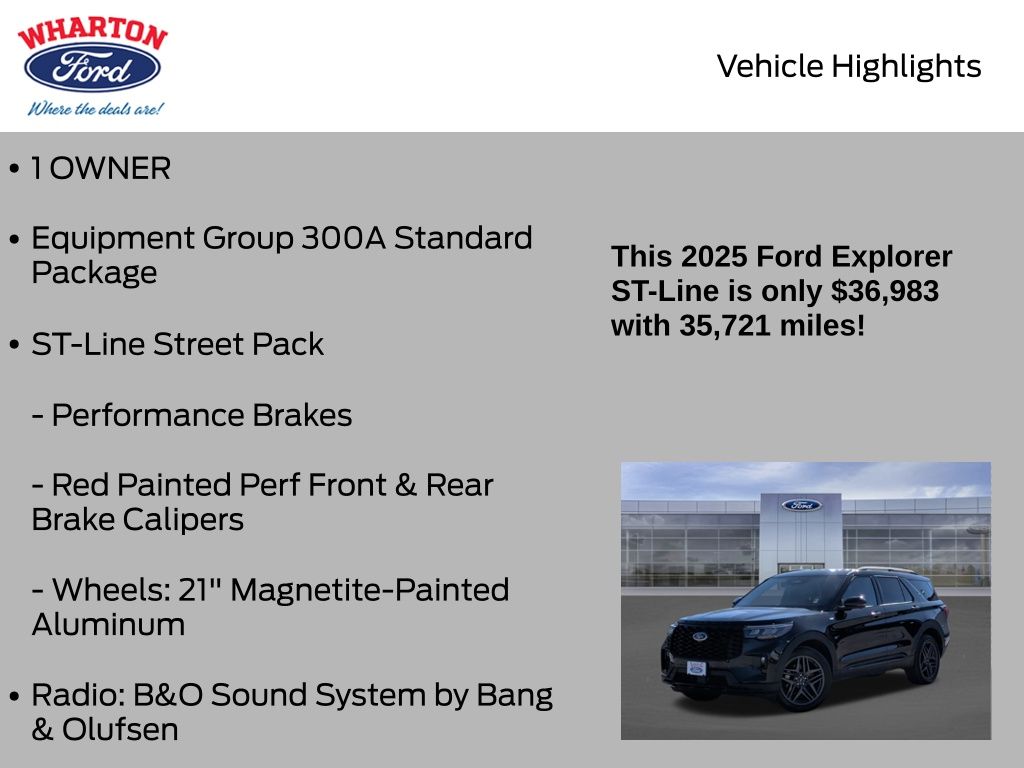 2025 Ford Explorer ST-Line - 4