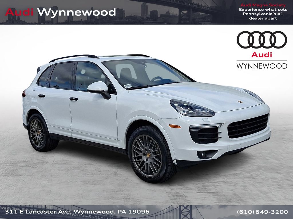 White 2017 Porsche Cayenne SUV / Crossover All-Wheel Drive 8-Speed Automatic