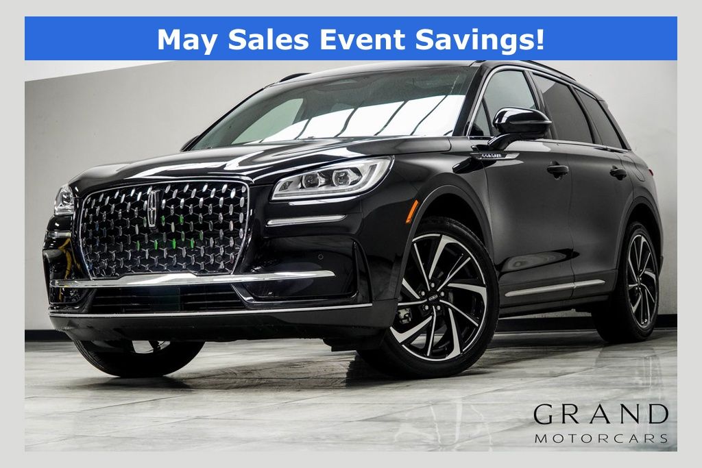 Infinite Black Metallic Clearcoat 2025 Lincoln Corsair Reserve FWD SUV / Crossover Front-Wheel Drive 8-Speed Automatic