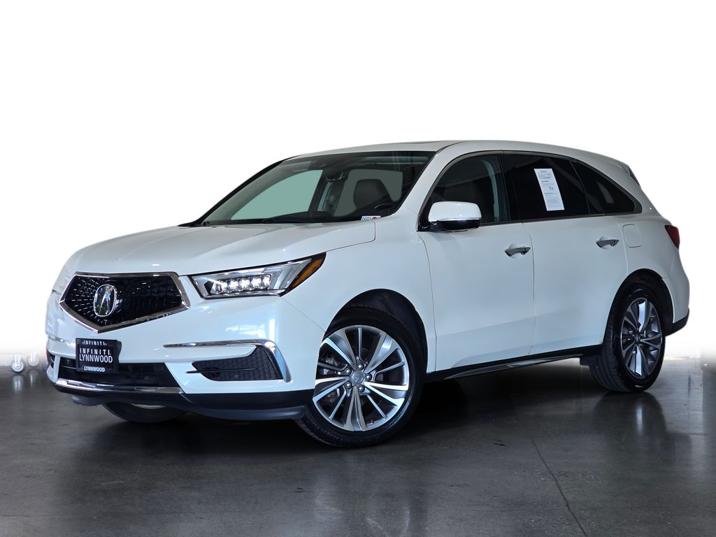 White Diamond Pearl 2017 Acura MDX SUV / Crossover All-Wheel Drive 9-Speed Automatic