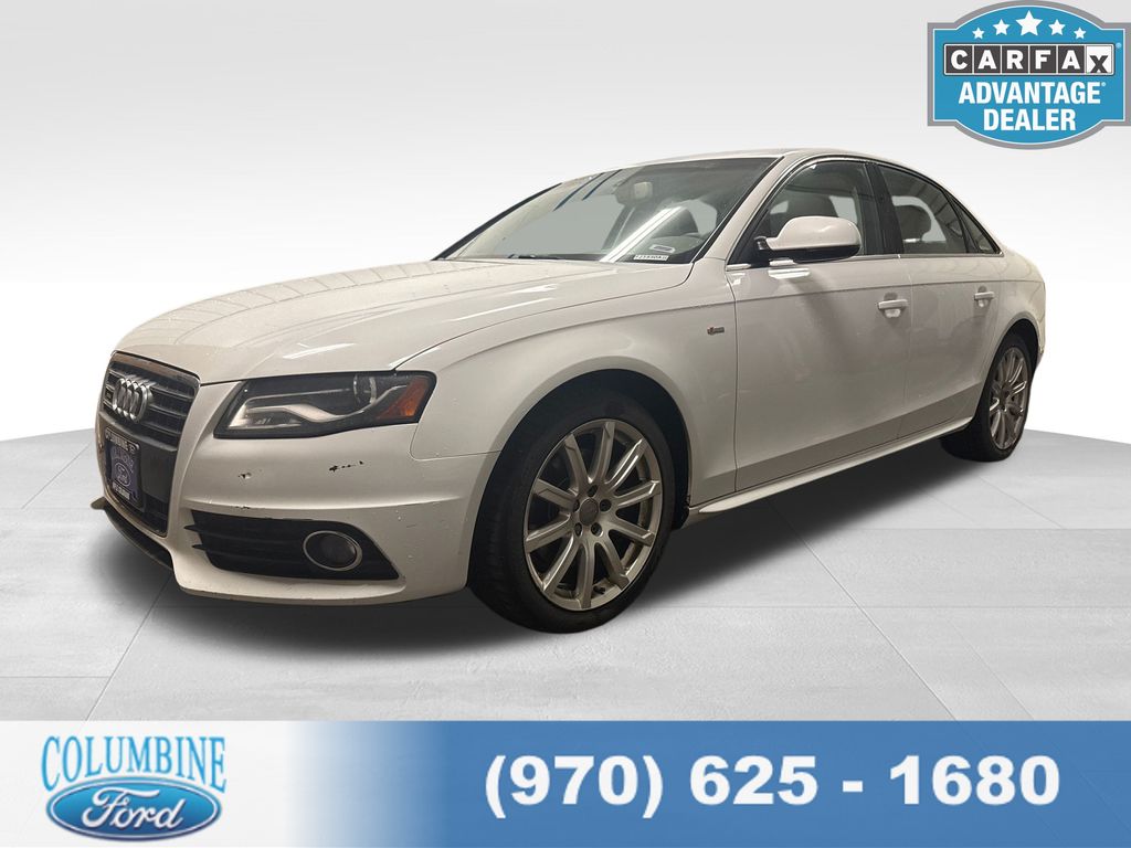2012 Audi A4 2.0T quattro Premium Plus Sedan AWD