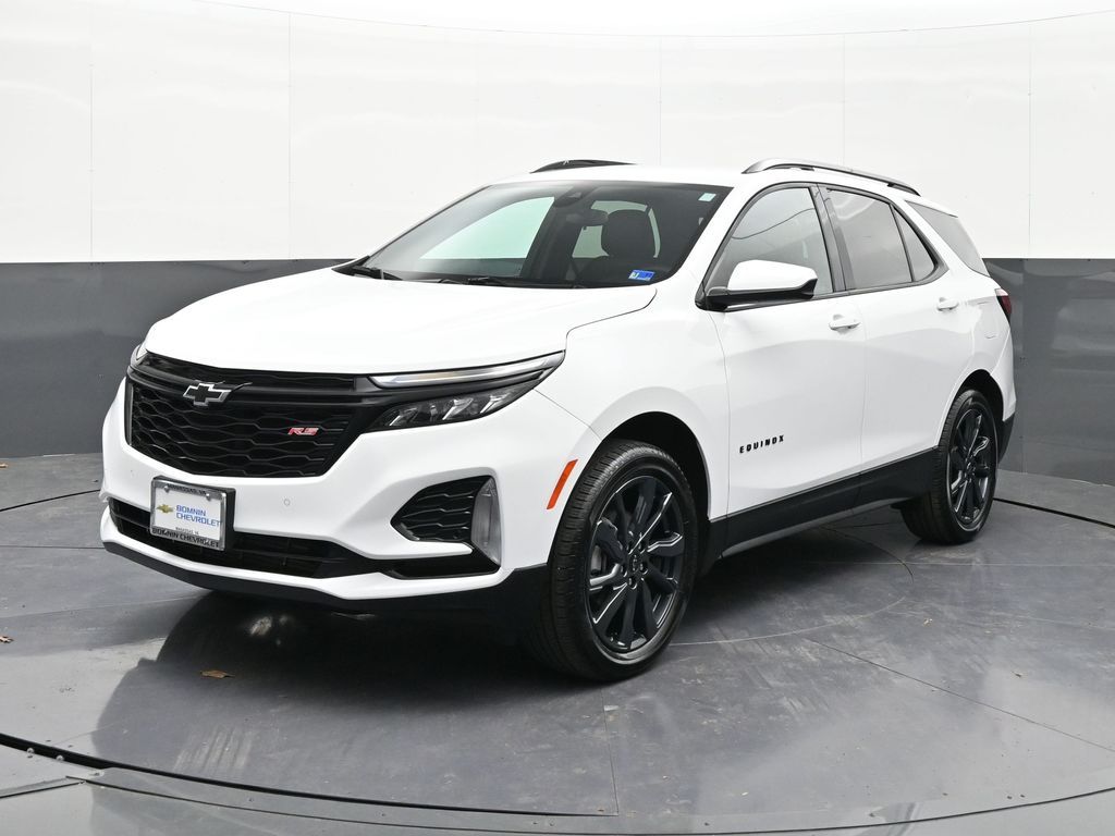 Summit White 2024 Chevrolet Equinox RS with 1RS AWD SUV / Crossover Four-Wheel Drive 6-Speed Automatic Overdrive