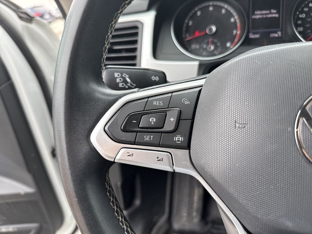 2021 Volkswagen Atlas 3.6L V6 SE w/Technology White at Wharton Chevrolet GMC