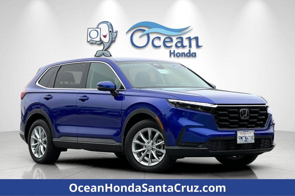 sparkle silver metallic 2024 Honda CR-V EX-L AWD SUV / Crossover All-Wheel Drive Continuously Variable Transmission