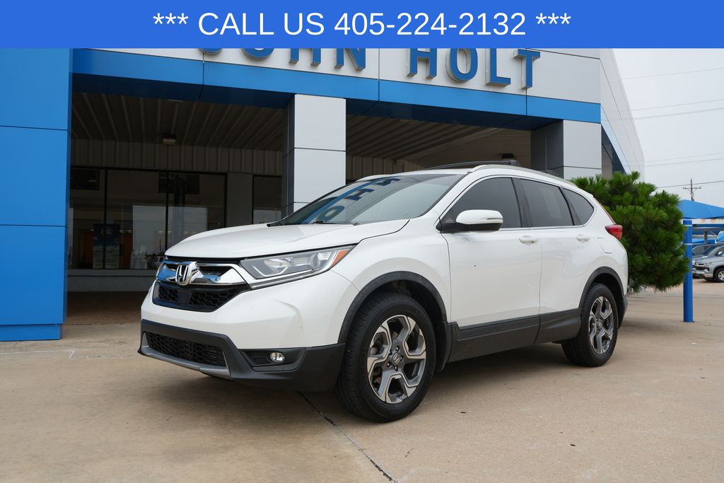 Platinum White Pearl 2019 Honda CR-V SUV / Crossover All-Wheel Drive Continuously Variable Transmission