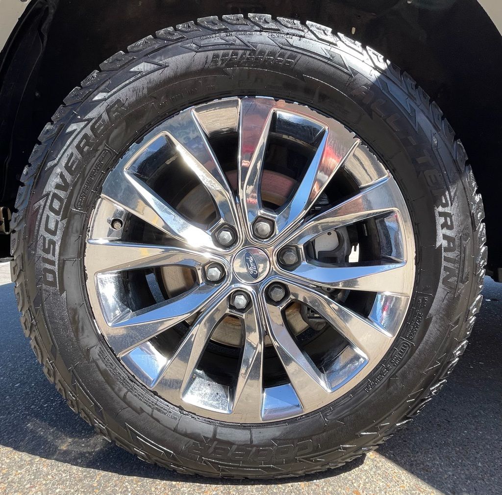 2015 Ford F-150 Lariat White at Wharton Chevrolet GMC