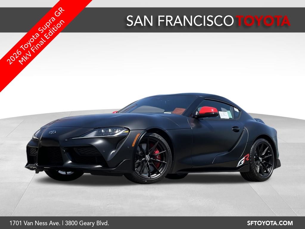 Undercover 2026 Toyota Supra MkV Final Edition RWD Coupe Rear-Wheel Drive 6-Speed Manual