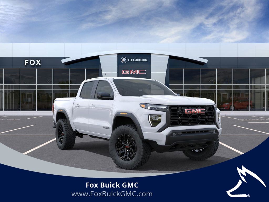 Summit White 2026 GMC Canyon Pickup Truck Four-Wheel Drive 8-Speed Automatic