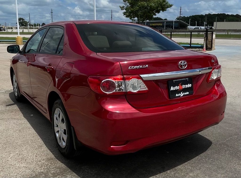 2011 Toyota Corolla LE Red at Emmons Autoplex