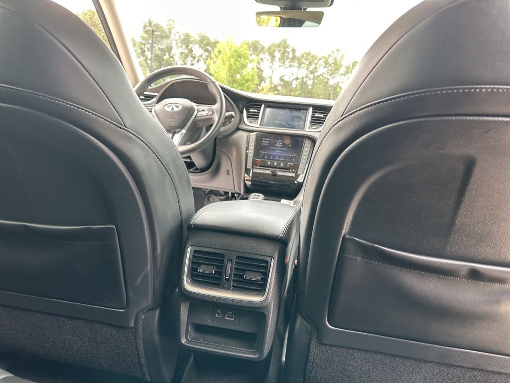 2023 Lunar White INFINITI QX50 PURE FWD SUV