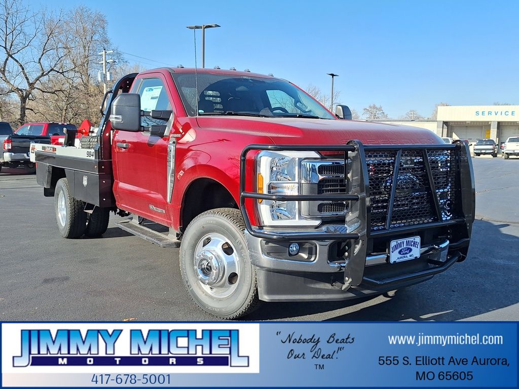 Ruby Red Metallic 2026 Ford F-350 Super Duty Chassis Pickup Truck Four-Wheel Drive Automatic