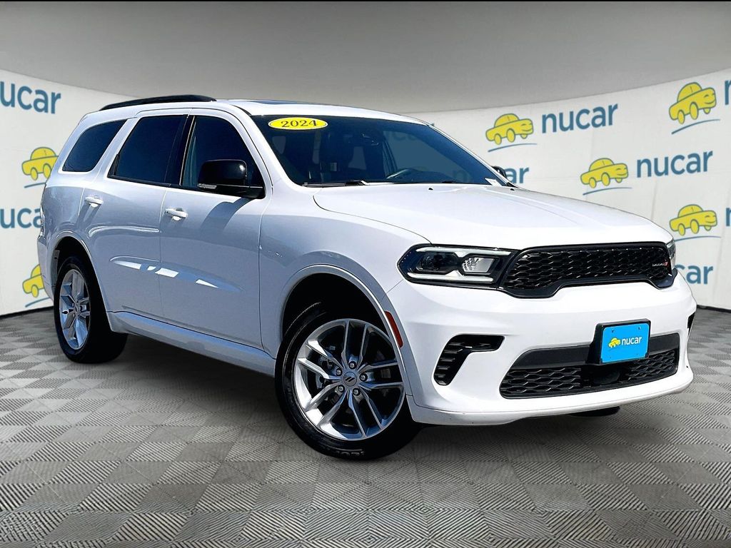 White Knuckle Clearcoat 2024 Dodge Durango GT Plus AWD SUV / Crossover All-Wheel Drive 8-Speed Automatic